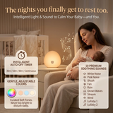 Dreamly Sleep Companion — White Noise & Night Light for Babies